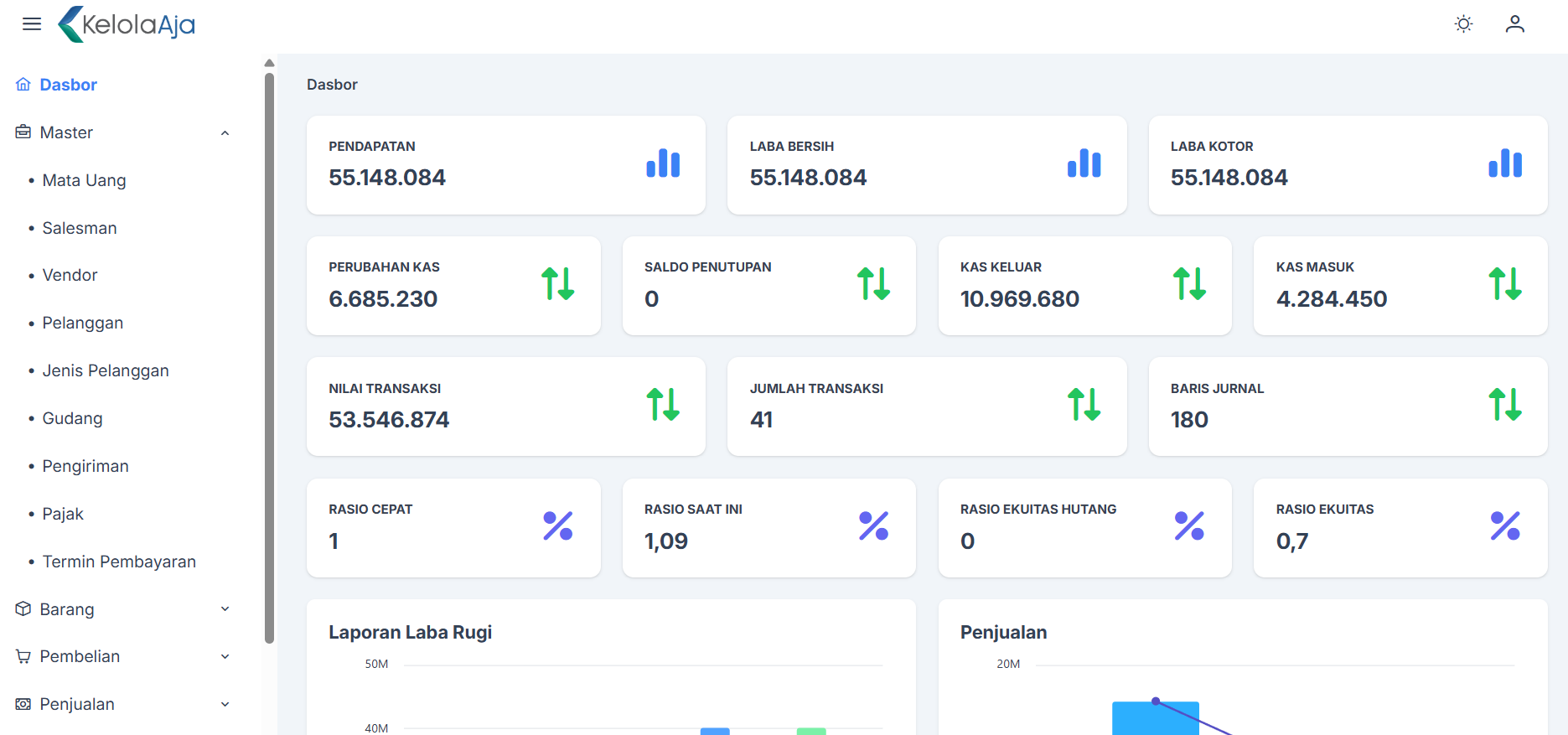 Pencatatan Data Lebih Mudah