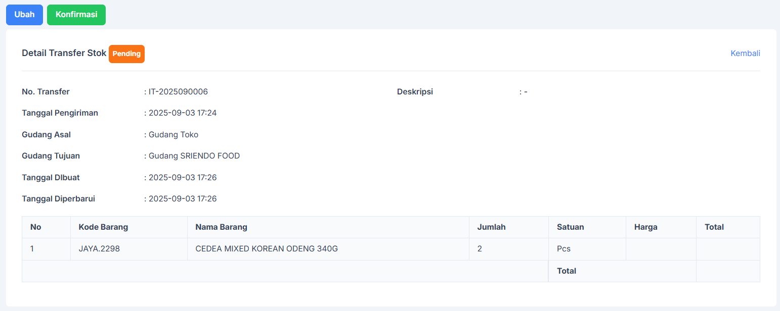 Pantau Approval Secara Real Time
