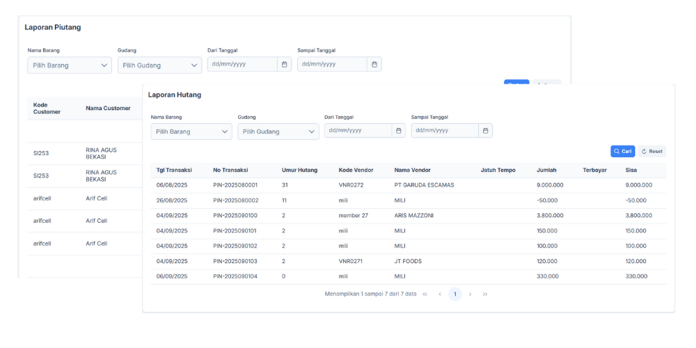 Laporan Keuangan Otomatis